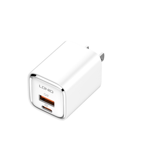 Cargador Rapido 30w Typo-c,USB 3.0 con cable lightning (iphone) LDNIO